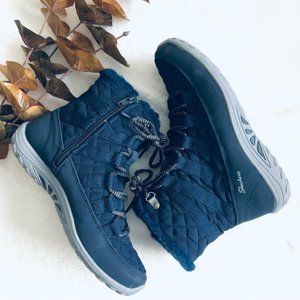 Skecher’s Relax Fit Memory Foam Fur Boots